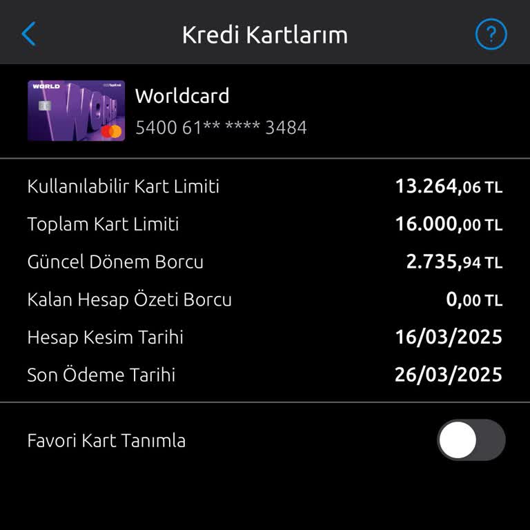 Kredi Kartı Limitinin Habersiz Düşürülmesi Mağduriyeti