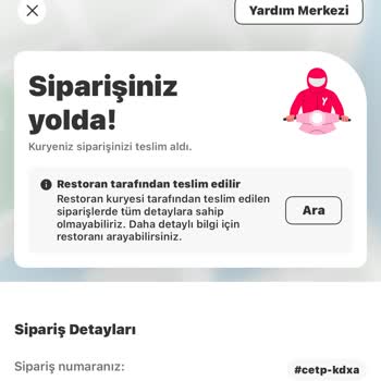 Yemeksepeti'nde Geciken Sipariş Ve İptal Sorunu