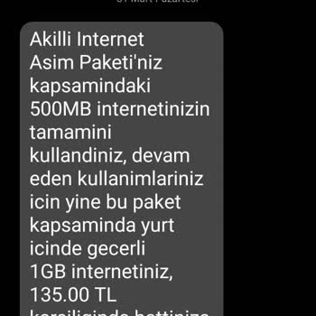 Vodafone'un İzinsiz İnternet Ücreti Kesintisi