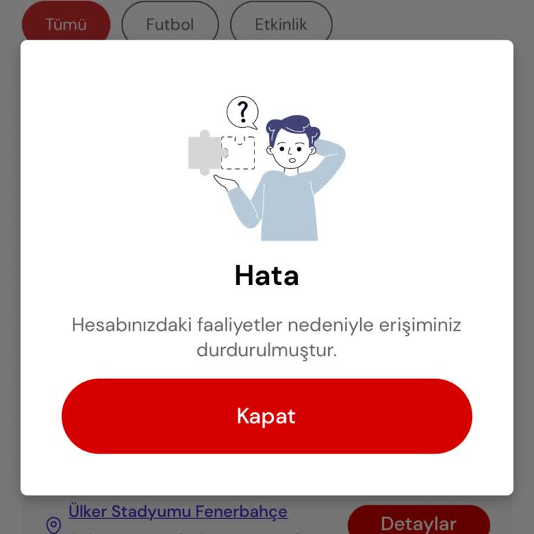Passo Mobil Uygulama Erişim Sorunu: Maç Biletim Tehlikede!
