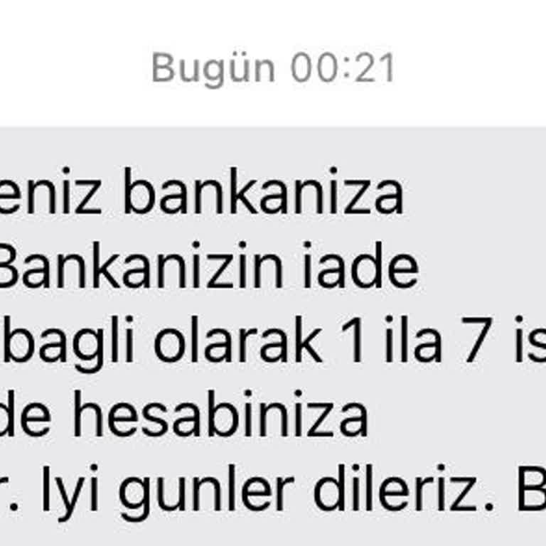 Yanlış Bilet İadesinde Eksik Geri Ödeme