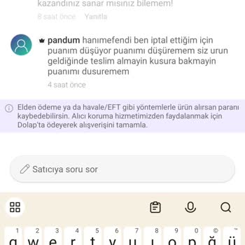 Defolu Ürün Ve İade Sorunu: Satıcıdan Yanıltıcı Bilgilendirme