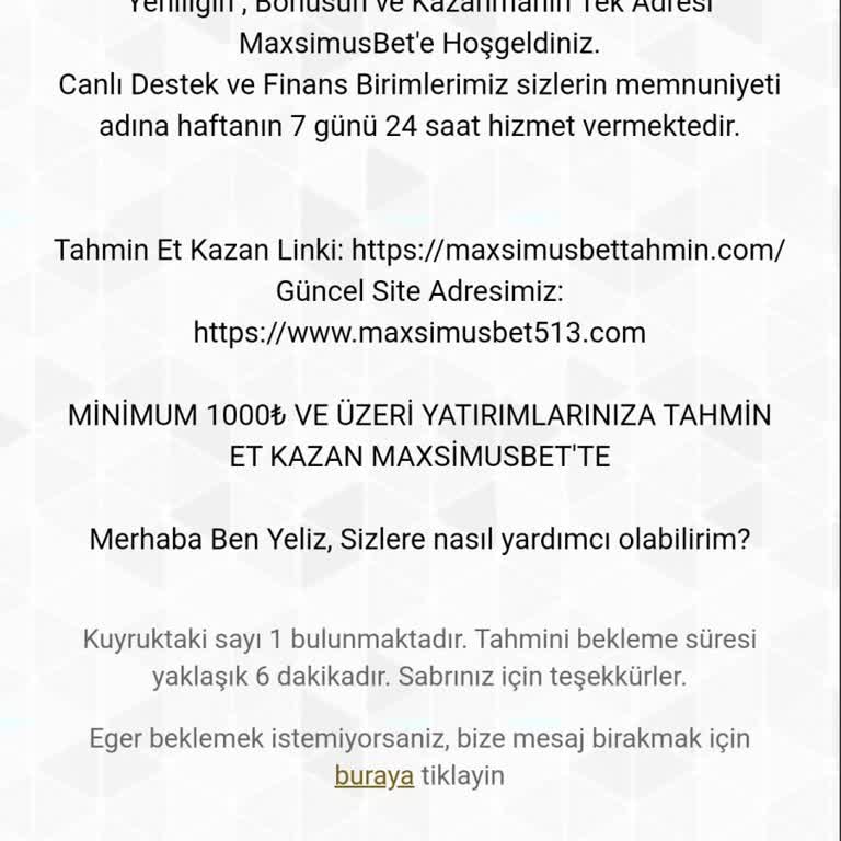Maxsimusbet Kazanç Sonrası Müşteri Hizmetleri Eksikliği