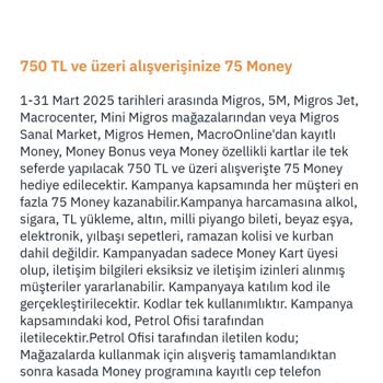 Petrol Ofisi Migros Kampanya Puanları Mağduriyeti