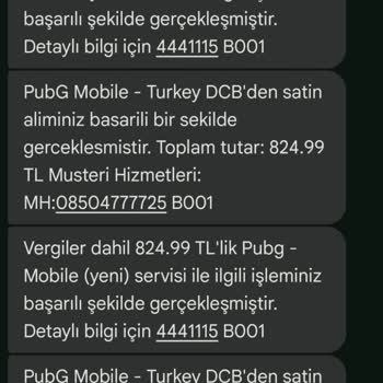 Mobil Ödeme Hatası: Bilgim Dışında Yüksek Fatura