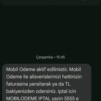 Mobil Ödeme Hatası: Bilgim Dışında Yüksek Fatura