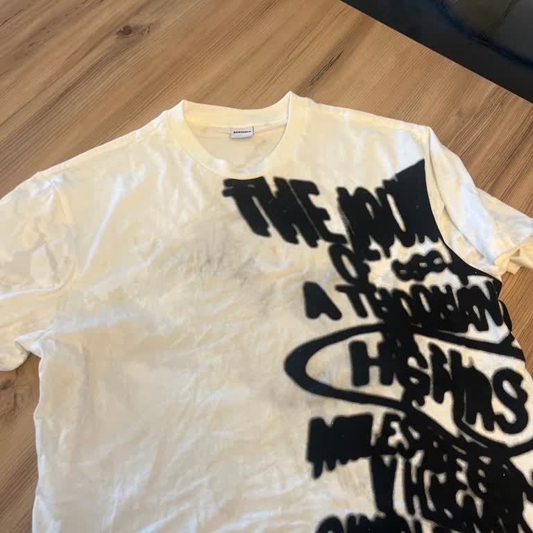 Baskılı Tişörtün Renk Bulaşması Sorunu