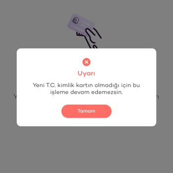 Kimlik Kartı Sorunu: İşlem Yapamama