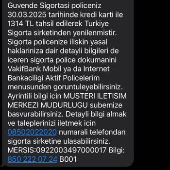 Otomatik Yenilenen Sigorta Ücreti Şoku