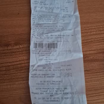 Koton Mağazasının İade Politikası Müşteriyi Mağdur Ediyor