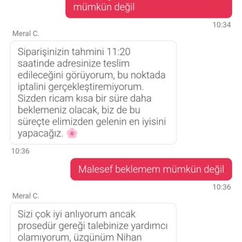 Teslimat Gecikmesi Ve İptal Engeli