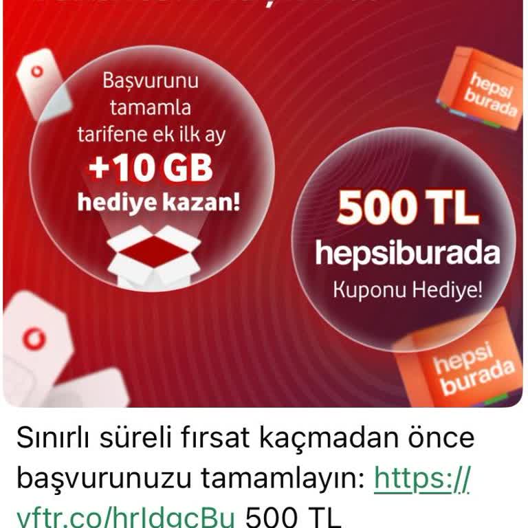 Vodafone'un Yanıltıcı Kupon Kampanyası Mağduriyeti