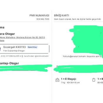 Kamil Koç Seyahat İle Yaşanan İletişim Ve Bilgilendirme Sorunları