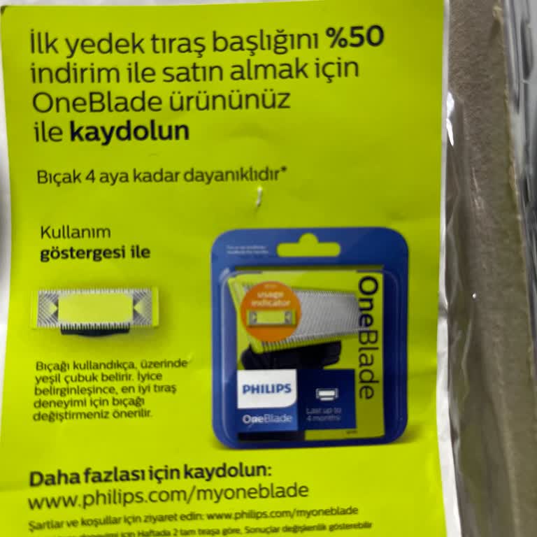 Philips OneBlade İndirim Hakkımızı Vermiyorlar