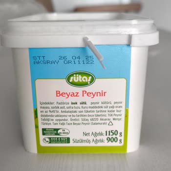 Sütaş Beyaz Peynirde Tekrarlayan Bozuk Tat Ve Koku Sorunu