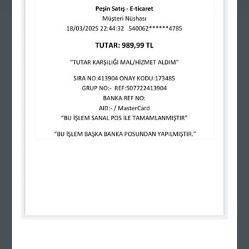 Koşulsuz İptal Ücretinin İadesi Talebi