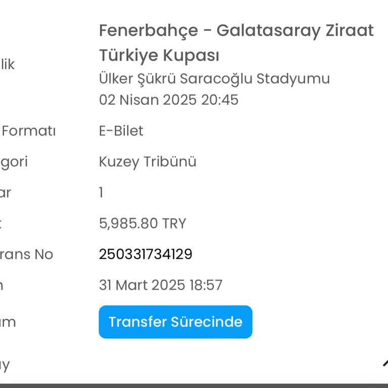 Bilet Transfer Sürecindeki Belirsizlik Kaygı Yaratıyor