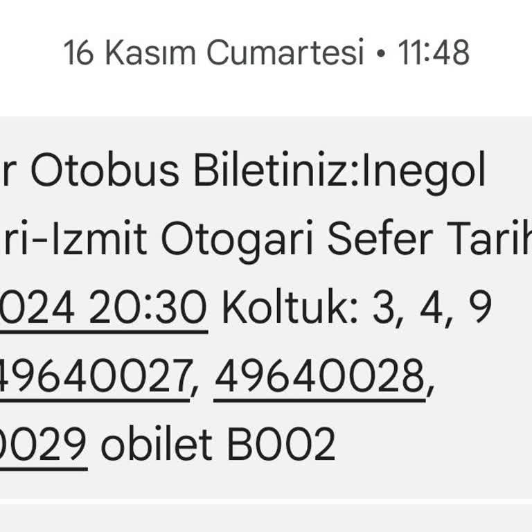 Bilet İadesi Sorunu