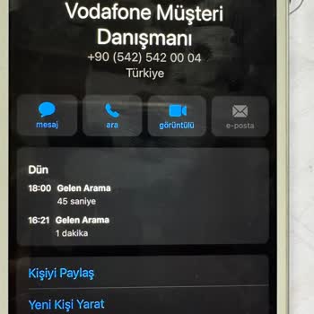 Vodafone'dan Yanıltıcı Taahhüt Ve Müşteri Hizmetleri Sorunu