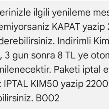Turkcell Kampanya Şartlarının İhlali Ve Güven Kaybı