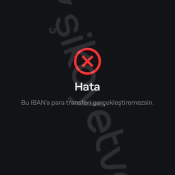Papara Hesabımda IBAN 'a Para Gönderememe Sorunu