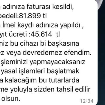Yanıltıcı Mesaj Ve Kişisel Bilgi Güvenliği Endişesi