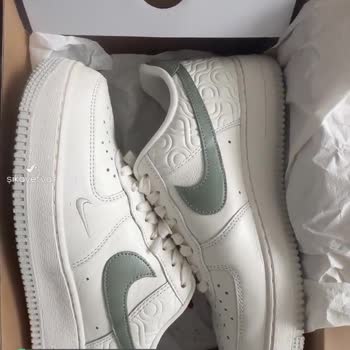 Nike Air Force 1 '07 Deri Atması!