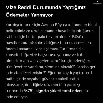Avrupa Rüyası İle Vize Reddi Ve Yetersiz İade Süreci