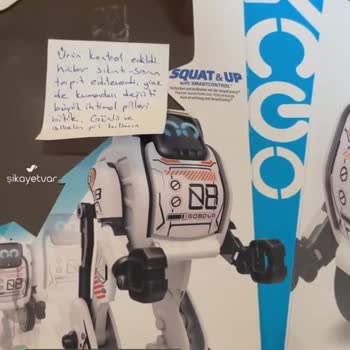 D&R Ve Neco Toys'tan Alınan Robot Tam Bir Hayal Kırıklığı, İade İse Yok!