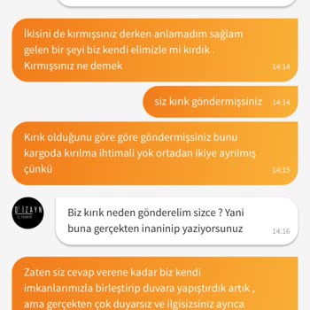 Trendyol'dan Aldığım Ürün Kırık Geldi Ve Satıcı Saygısız Davrandı