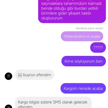 Tutarsız Müşteri Hizmetleri Ve Kargo Sorunu