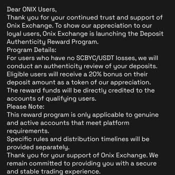Onix Exchange Kayıp 150 Bin Dolar Ve Engellenen İletişim