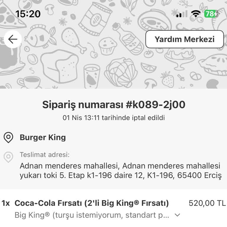 Sipariş Gecikmesi Ve Yanıltıcı İptal İşlemi