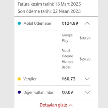Vodafone'dan İzinsiz Para Çekimi Ve Güvenlik İhlali