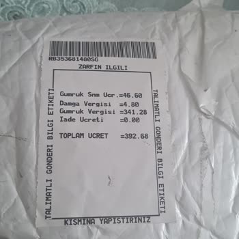 Yanlış Ürün Teslimatı: Kamera Yerine Naylon Kıyafet