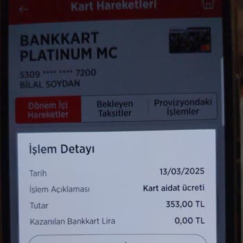 Ziraat Bankası Kart Aidatı İadesi Talebi