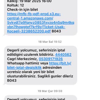 Obilet'ten İptal Edilen Biletin Ücreti Hala İade Edilmedi