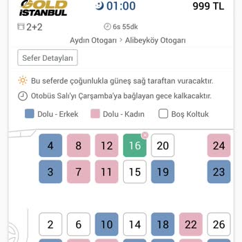 Gold İstanbul'dan Aldığım Biletin Sürekli Değiştirilmesi Ve Ulaşılamaması