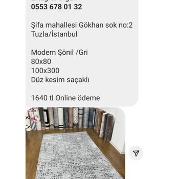 Reydeko'dan Sipariş Edilen Halının Gönderilmemesi Ve İade Talebi