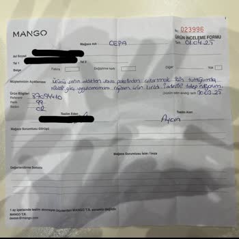 Kalitesiz Ürün Ve Kaba Hizmetle Mağduriyet