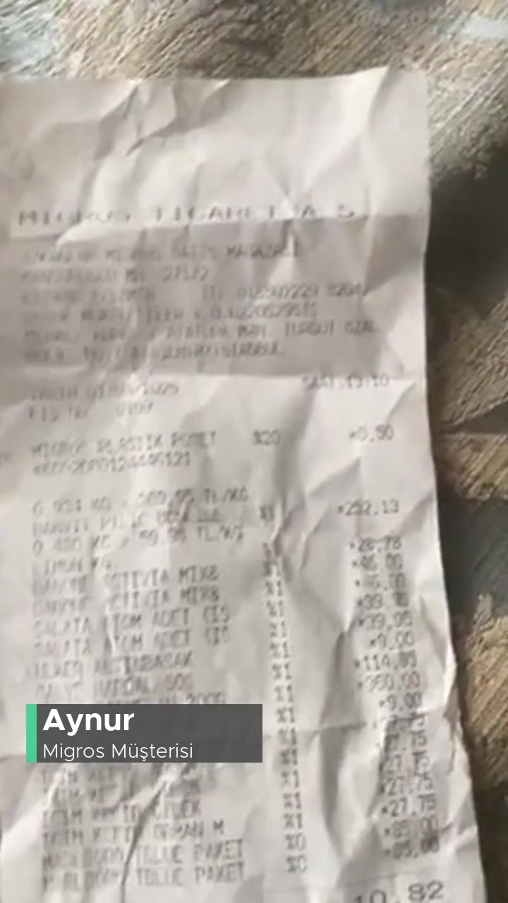 Migros Almış Olduğum Ürün Bozuk Çıktı! videonun kapak resmi