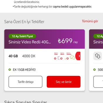 Uygun Fiyatlı Tarife Arayışı