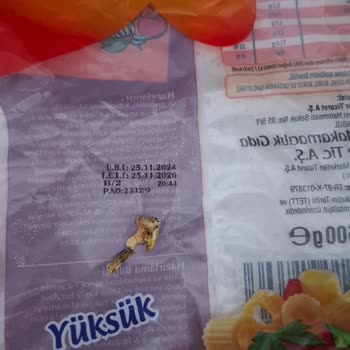Makarnada Küf Şoku: Piyale'den Yanıt Bekliyorum