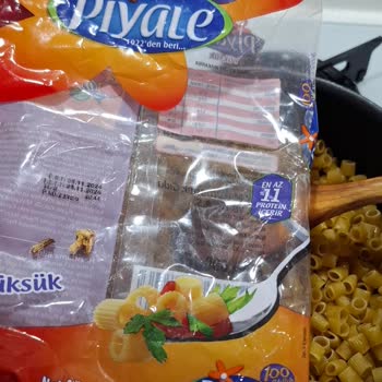 Makarnada Küf Şoku: Piyale'den Yanıt Bekliyorum