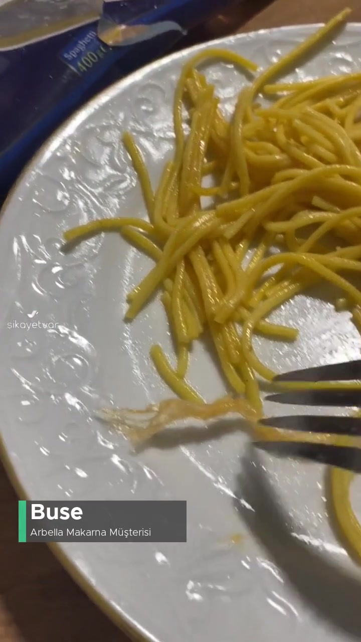 Arbella Makarna İçerisinden Poşet Çıktı! videonun kapak resmi