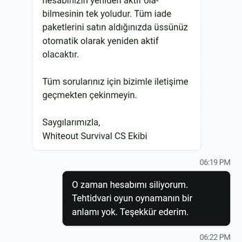 Yanlışlıkla Alınan Paket Yüzünden Oyunum Kısıtlandı