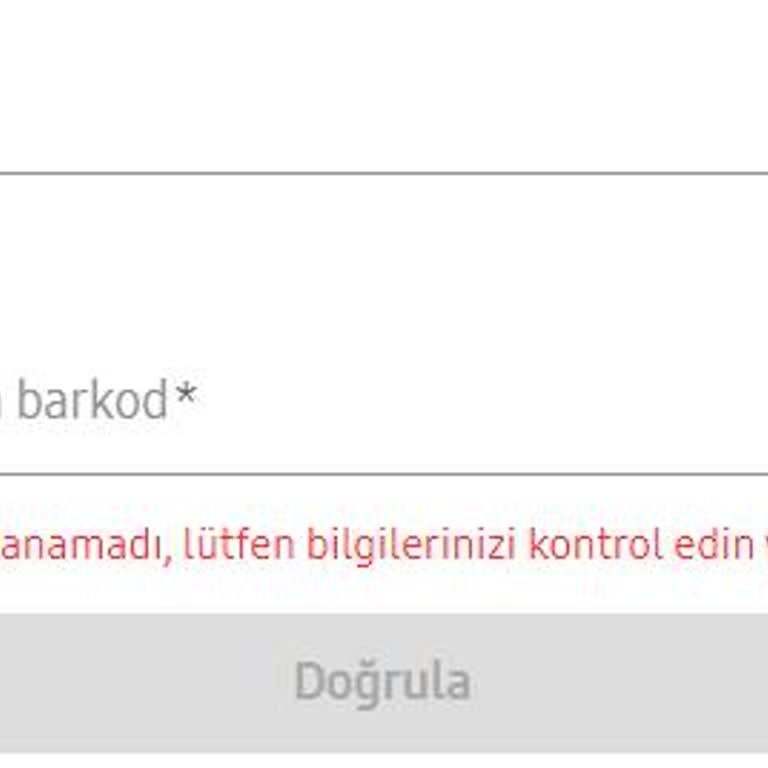 Öğrenci Kayıt Sürecinde Barkod Hatası