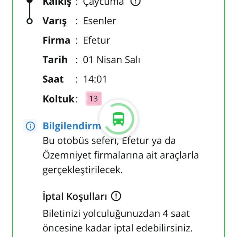Efe Tur Molası Olmayan Yolculuk: İnsanlık Dışı Koşullar