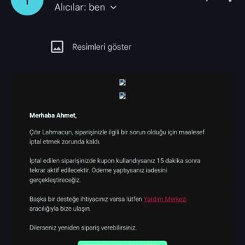 İade Edilmeyen Ücret Ve İletişim Sorunu