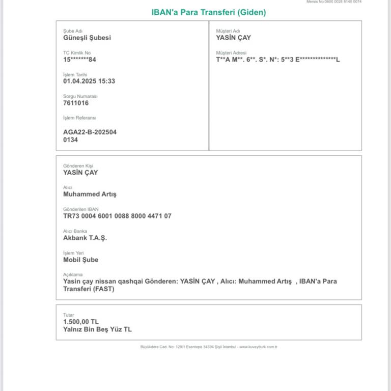 Yanıltıcı Araç Parçası Satışı